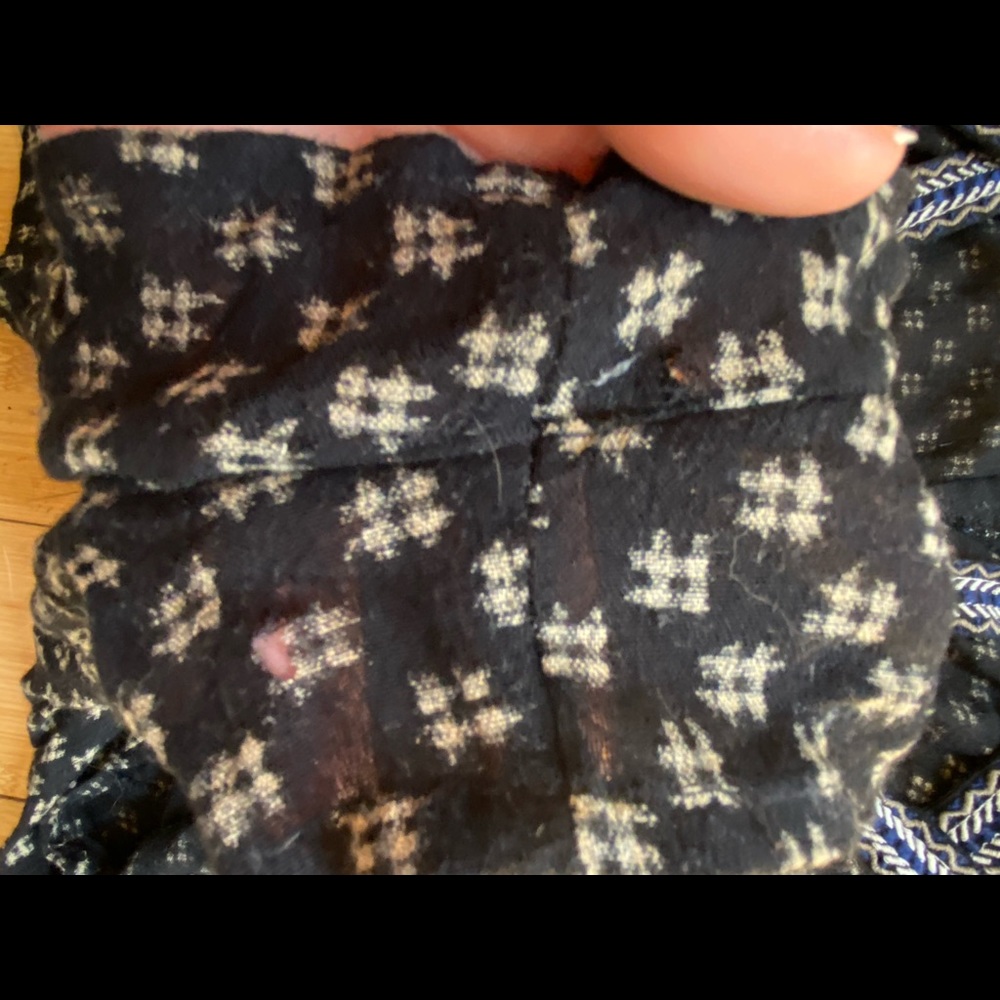 Boho Strappy Back Romper - Picture 4 of 5